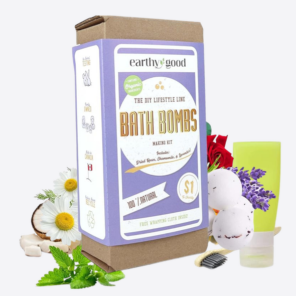 Earthy Good DIY Bath Bomb Kit