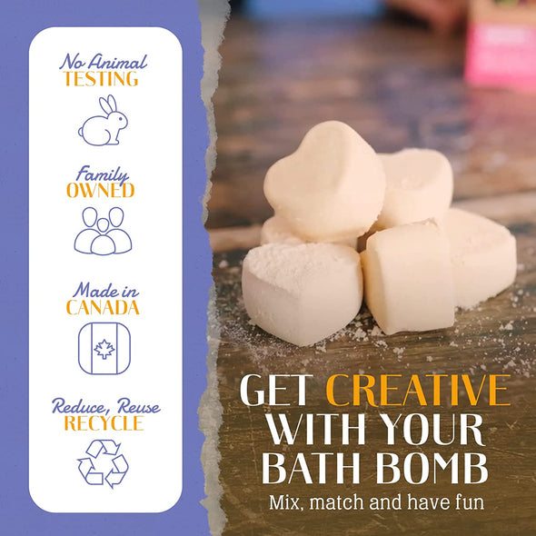 Be creative with your DIY bath bombs