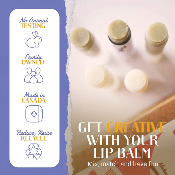 Get creative with your DIY Lip Balm Kit