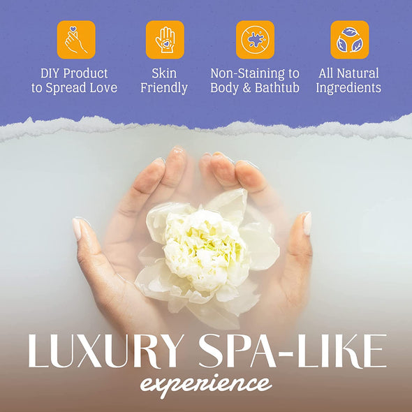 Luxury spa-like DIY Bath Bomb Kit