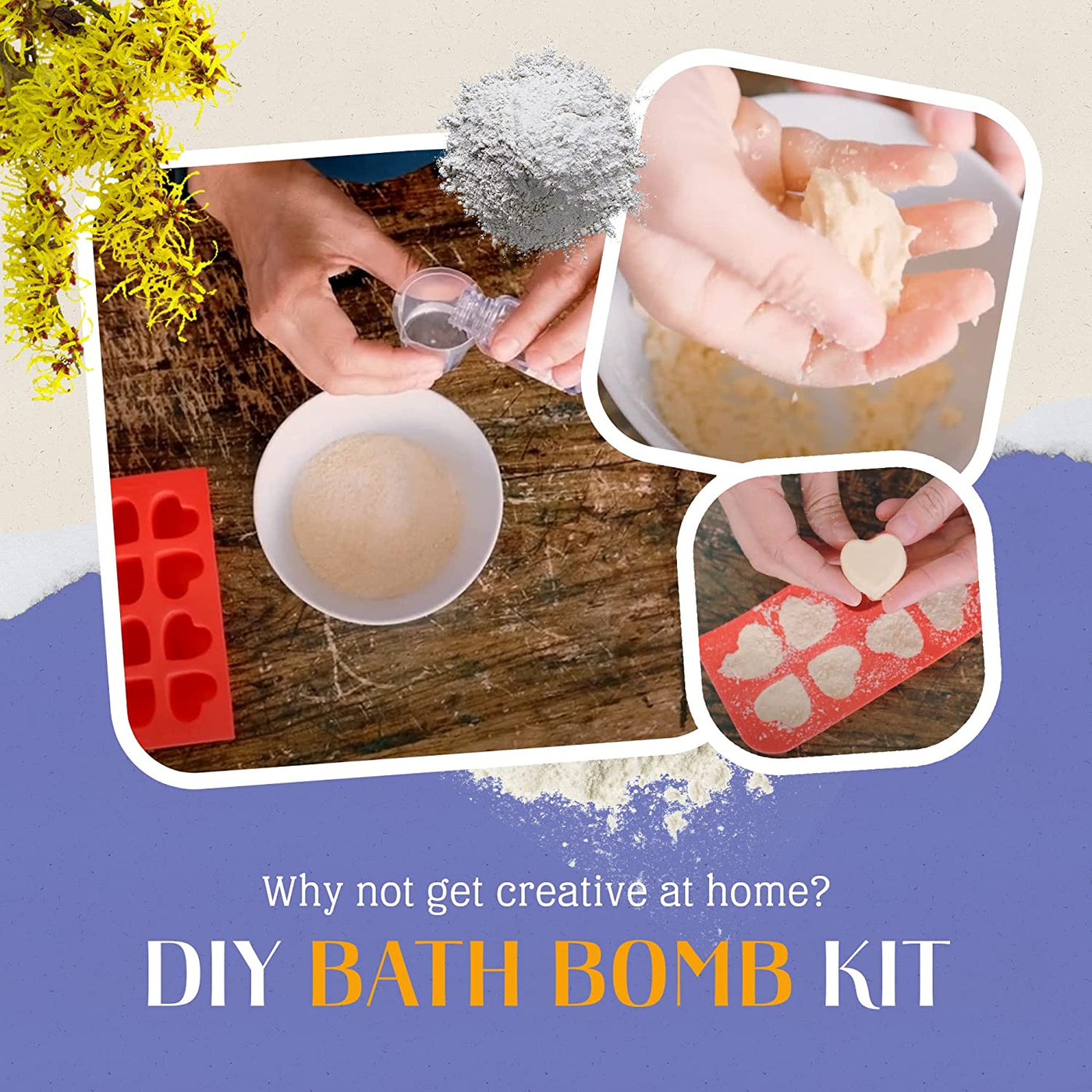 Bath Bomb, Natural and Homemade Skincare - Beautyblends